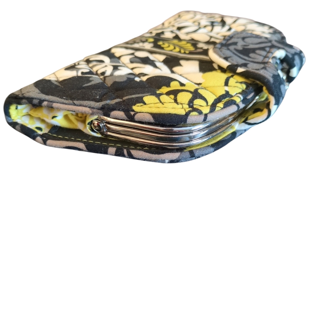 Vera Bradley Quilted Filigree Kiss-Lock Wallet - Picture 5 of 9